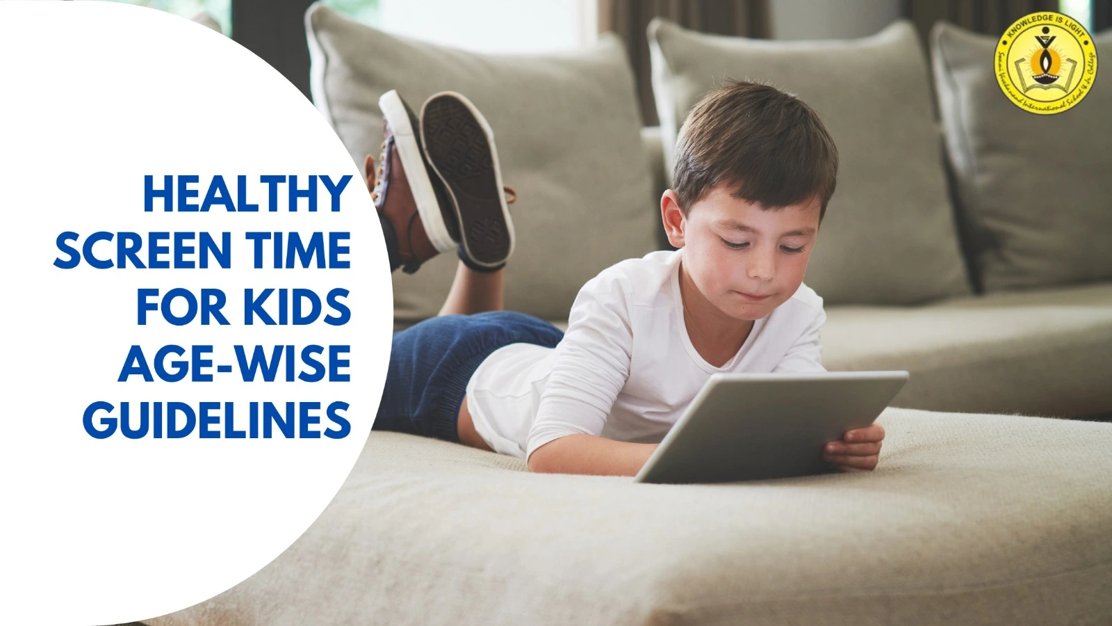 Healthy Screen Time For Kids