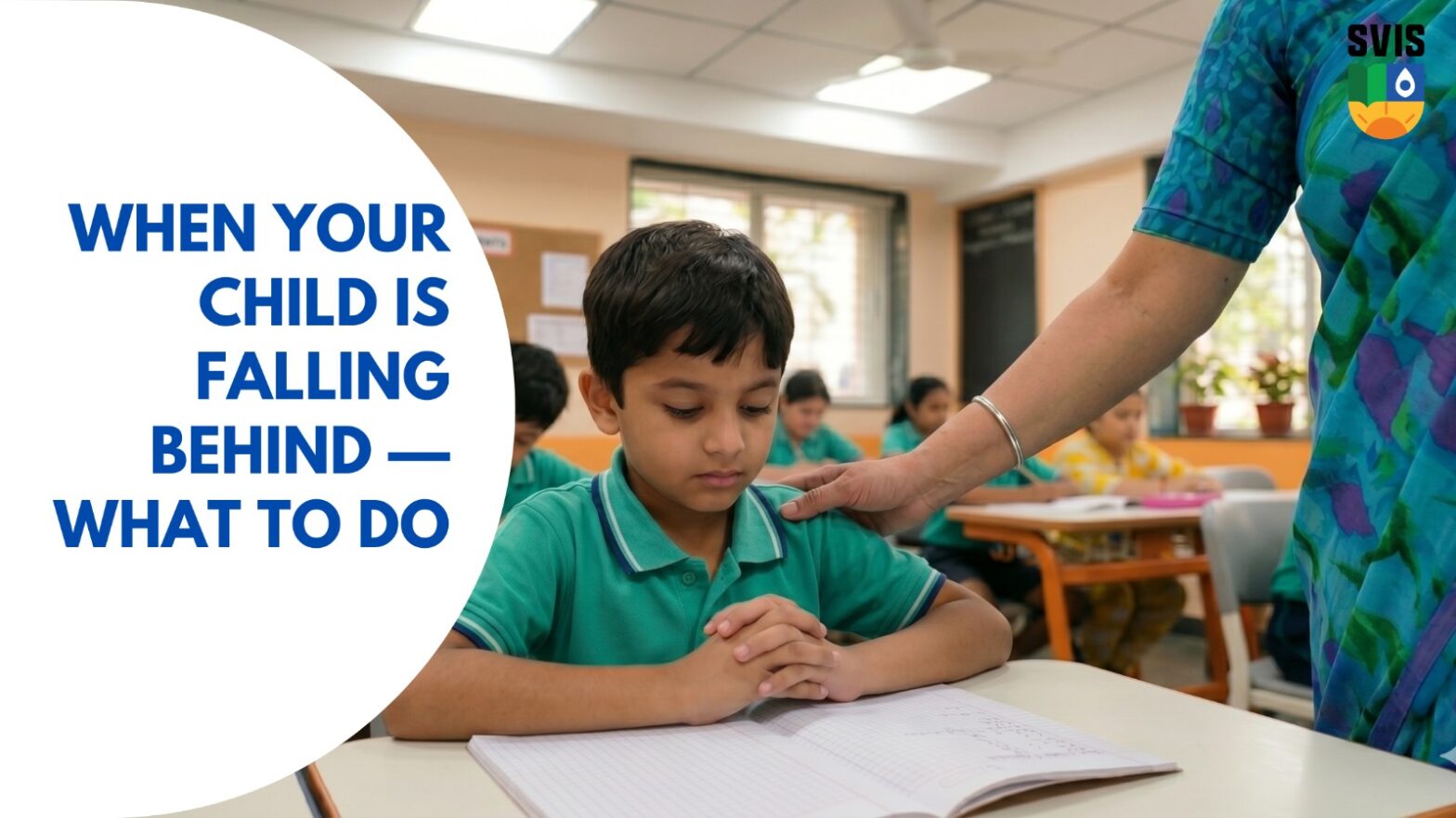 my child is falling behind at school